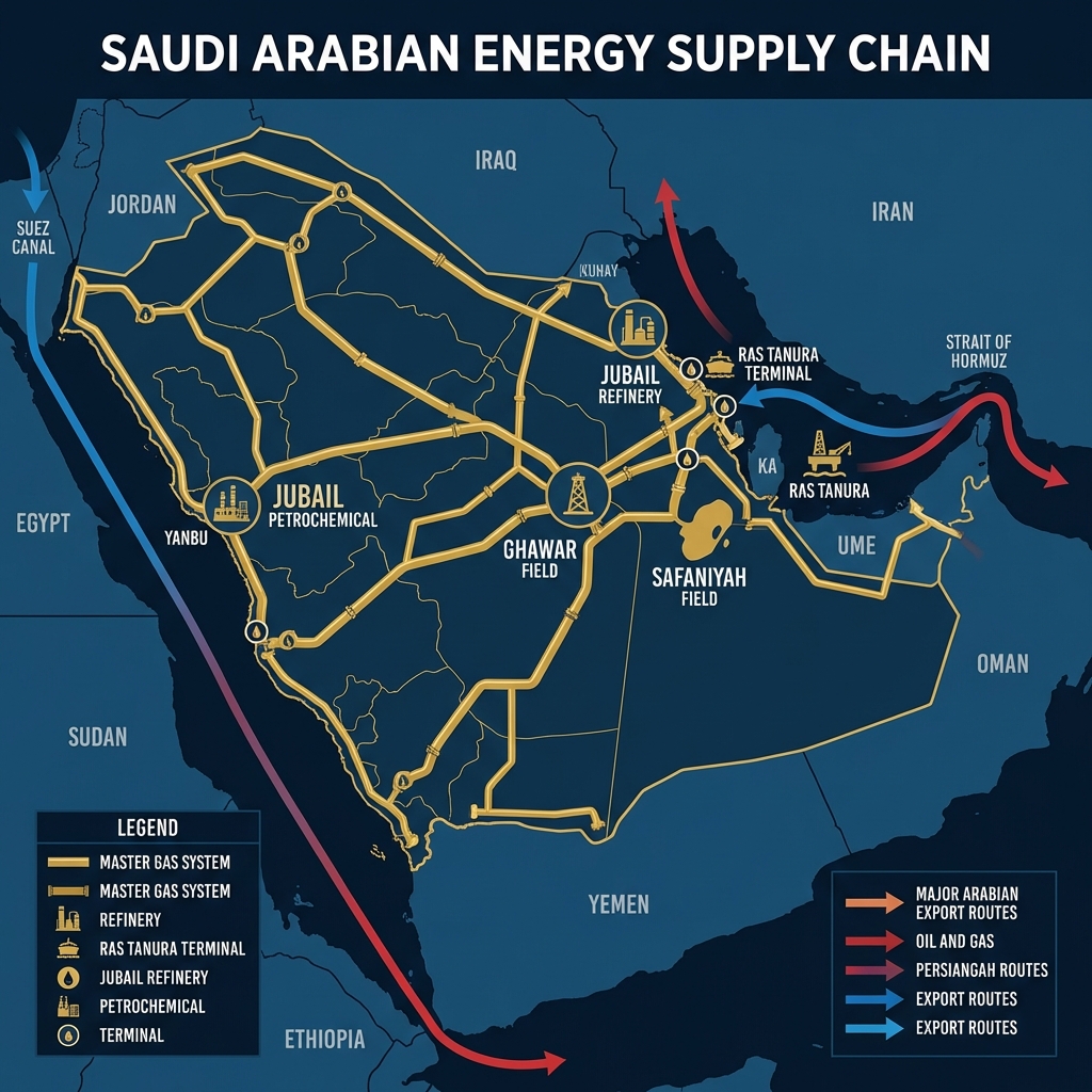 Saudi Arabian Energy Supply Chain