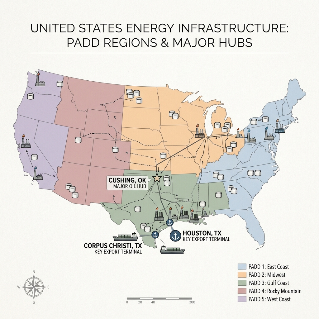 US Energy Infrastructure Map
